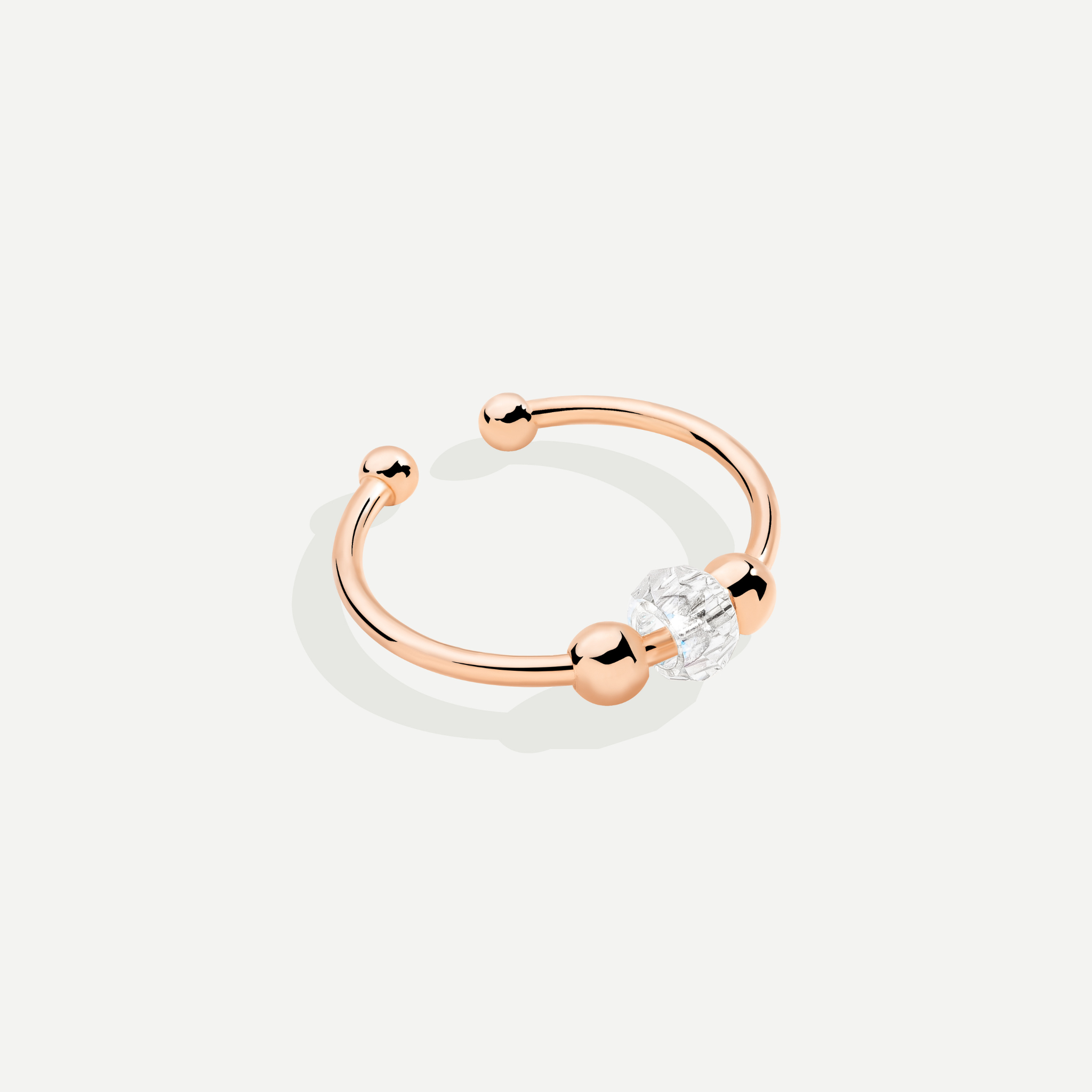 Bague Crysta Or Rose